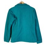 Columbia Fleece Jacket Womens S Teal Blue Full Zip High Neck Outdoor Cozy Winter Photo 3