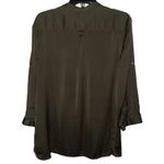 IZOD Green Blouse Extra Large Photo 2