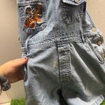 Winnie the Pooh Tigger Y2K Shorts Overalls Womens Blue Size M Photo 1