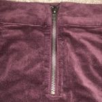 Forever 21 Maroon Mini Skirt Size Medium Photo 1