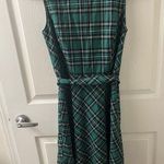 Draper James Green Plaid Dress Photo 0