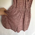 Mossimo Supply Co. marron white heathered summer romper v Photo 4
