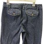 Ann Taylor  Original Fit Margo Waist Wide Leg Trousers Blue Jeans Womens 8 Photo 5