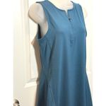 Crane Teal Sleeveless Athletic Performance Dress Skort 8 Sporty Tennis Travel Blue Size M Photo 1
