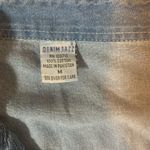 Denim Jazz Maxi Shirt Dress Ladies Sz Medium Embroidered 1990s Blue Photo 3