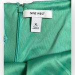 Nine West Green Faux Wrap Spaghetti Strap Boho Mini Dress Size XL Photo 1