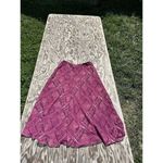 Jonathan Martin Skirt Size Medium Lined Polyester Purple Fairy Boho Y2k Cottage Photo 1