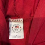 USA Olympic Hoodie Red Size M Photo 3