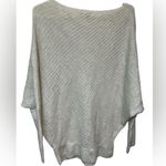 Juicy Couture  Sweater Gray Tunic Boat Neck Dolman Long Sleeves Photo 1