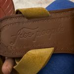 Free People Mustard yellow flat Torrance Suede Sandals Photo 5