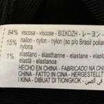 ZARA Women's Black Sleeveless Rib Knit Halter Strap Square Neck Crop Tank Top S Photo 3