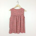 Rose + Olive vintage style Liberty‎ print ruffle floral pattern sleeveless blouse barbiecore Photo 1