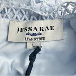 NWT JessaKae x Leah Ryder Ice Blue Lace Felicia Babydoll Dress Size Large NEW Photo 8