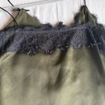 Stradivarius  Green and Black Chemise Modern Minimalist Sleepwear Photo 6