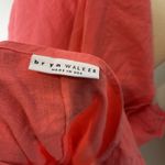 Bryn Walker  Assymetrical Lagenlook Linen 3/4‎ Dress Peach 2XL Photo 8