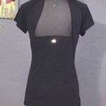 Ideology Challenge Yourself Athletic Mesh Back V-neck short sleeve shirt Photo 3