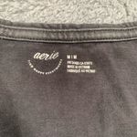 Aerie  Charcoal V-Neck Tee medium Photo 3