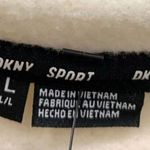 DKNY | NWT Ecru Fleece Hoodie Size Large Photo 2