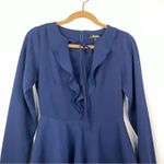 Lulus Navy Blue Deep V Photo 7