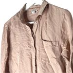 Cuyana  Linen Blend Lightweight Button Down Shirt Photo 2