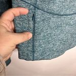 Lululemon athletica Always Alert 1/2 zip pullover heathered teal/blue size 6 Photo 11