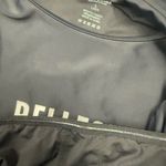 Relleciga  Women's Size Large Black Swim Shirt Rashguard Long Sleeve‎ Crop Top Photo 4