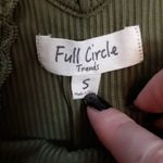 Full Circle vneck lace trim bodysuit Green Photo 2