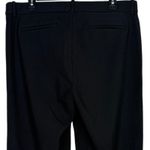 J.Crew High Rise Peyton Crop Wide Leg Stretch Trouser Pants Pockets 14 T Black Photo 4