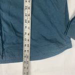 Pact  size large blue button up organic cotton long sleeve shirt casual minimal Photo 6