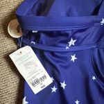 Oasis NWT Women's Blue & White Star  One Piece Bathing Photo 3