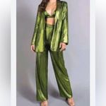 Boutique Sequin 3 piece suit Set. Pants, Blazer, Bikini Set Photo 2