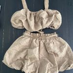 Shopbop Two piece bubble crop set Photo 3