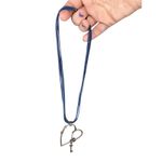 Italian Hand Made Necklace from Italy Wearable Art One of a Kind Boho Blue Photo 2