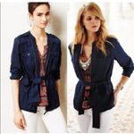 Anthropologie ✨ Hei Hei Belted Silky Anorak Utility Jacket✨ Photo 1