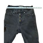 Madewell 9" High-Rise Skinny Jeans in Berkeley Black: Button-Through Edition Sz Photo 6