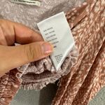 Urban Outfitters  L Y2K Boho Crop Top Smocked Tie Front Long Sleeve Fairy Grunge‎ Photo 5