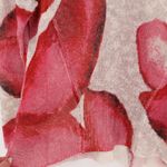 Nic Zoe Linen Blend Sheer Abstract Floral Button Cardigan Coastal Resort Size PL Photo 6