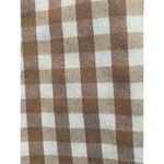 J. McLaughlin Tan Paulson Gingham Dress size 10 Photo 6