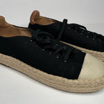 Linea Paolo Silva Espadrille Sneaker size 11 Black Photo 0