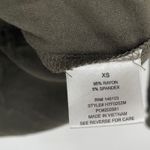 Hippie Kulse Long Sleeve Mock Neck Cutout Knit Top Olive Green Size XS Photo 3