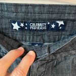 Celebrity Pink  Jeans Shorts Cotton Navy Blue Low Rise Bermuda Womens 1 Chino Photo 7
