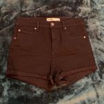Garage High Waist Black Shorts Photo 0