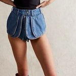 Free People ‎ We The Free Prince Street Denim Shorts size 30 Photo 0
