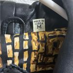 Preston & York  Women’s Leather Coat Trench Black Lambskin 2 button Size M Photo 3