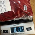 Flawed red womens sweater side buttons ribbed hem neck cuffs medium? large? Fall Photo 11