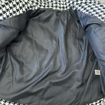 12th Tribe  Houndstooth Black and White Women's Puffer Jacket Size Large Photo 2