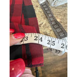 Women's Pact Red Black Plaid Long Sleeve Tee Shirt L Size L Photo 4
