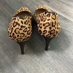 Banana Republic  Animal Print Calf Hair Heel Pump Photo 4