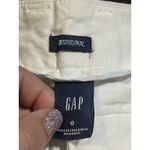 Gap Shorts Womens 25 0 Denim Cuffed 5" Jean White Stretch Pockets Mid Rise F-56 Photo 1