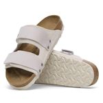 Birkenstock Uji Sandal in Antique White 41 10 Women Nubuck Suede Leather slides Photo 0